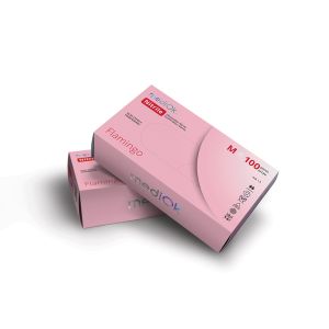 TG38FLM-1-XS Перчатки диагностические mediOk нитриловые, неопудренные, текстурированные, нестерильны