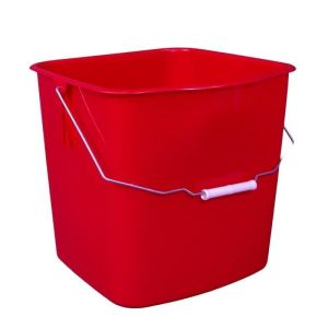 Ведро пластиковое красное 20 л